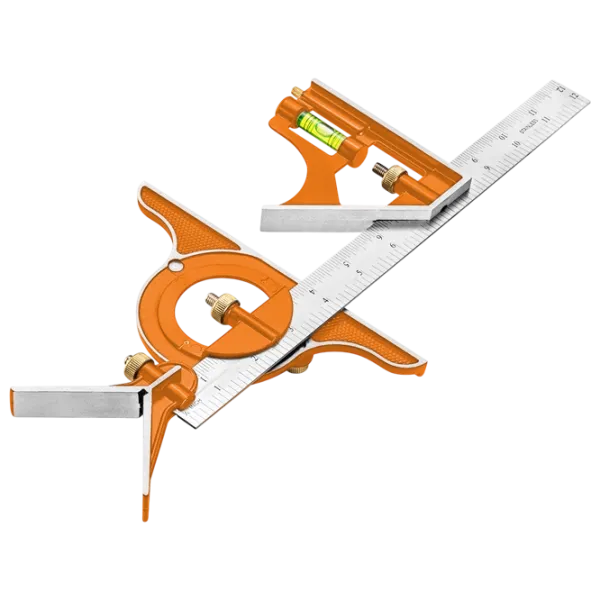 Riglă multifuncțională NEO Tools 52385 300 mm Dreptunghiulară / Aluminiu photo 1
