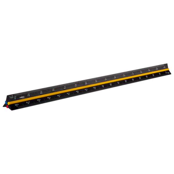 Riglă triunghiulară NEO Tools 52806 300 mm Dreptunghiulară / Aluminiu photo 1