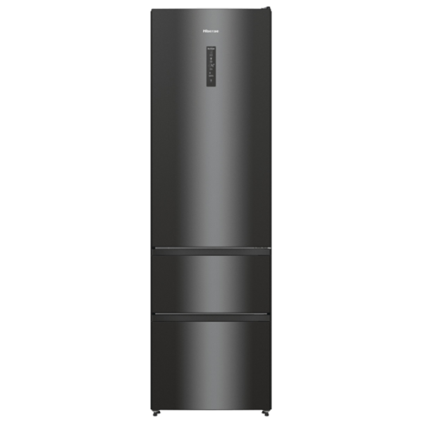 Frigider Hisense RM469N4AFD1 cu congelator jos 368 l / 200 cm / Black photo 1