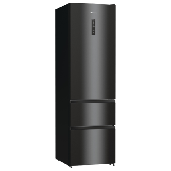 Frigider Hisense RM469N4AFD1 cu congelator jos 368 l / 200 cm / Black photo 2