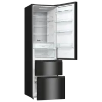 Frigider Hisense RM469N4AFD1 cu congelator jos 368 l / 200 cm / Black photo 5