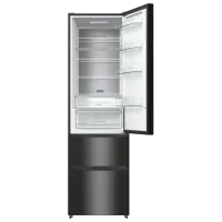 Frigider Hisense RM469N4AFD1 cu congelator jos 368 l / 200 cm / Black photo 6