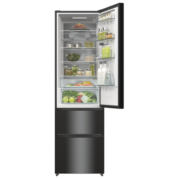 Frigider Hisense RM469N4AFD1 cu congelator jos 368 l / 200 cm / Black photo 7
