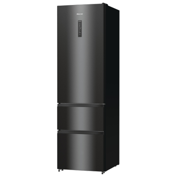 Frigider Hisense RM469N4AFD1 cu congelator jos 368 l / 200 cm / Black photo 8