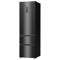 Frigider Hisense RM469N4AFD1 cu congelator jos 368 l / 200 cm / Black photo 8