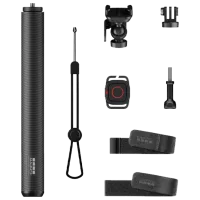 Monopied GoPro Extension Pole + Waterproof Shutter Remote Black photo 3