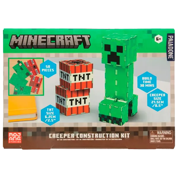 Constructor Paladone Creeper & TNT Construction Kit Figuri/ Green photo 1