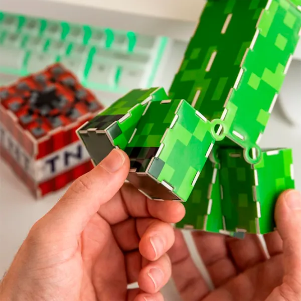 Constructor Paladone Creeper & TNT Construction Kit Figuri/ Green photo 4