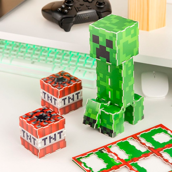 Constructor Paladone Creeper & TNT Construction Kit Figuri/ Green photo 5