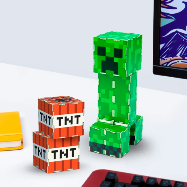 Constructor Paladone Creeper & TNT Construction Kit Figuri/ Green photo 7