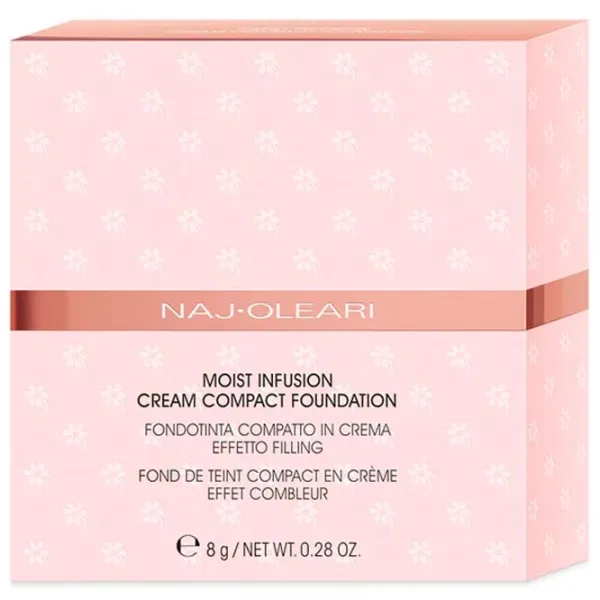 Тональный крем Naj Oleari Moist Infusion Cream Compact Foundation  / Бежевый photo 2