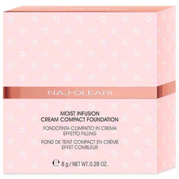 Тональный крем Naj Oleari Moist Infusion Cream Compact Foundation  / Бежевый photo 2