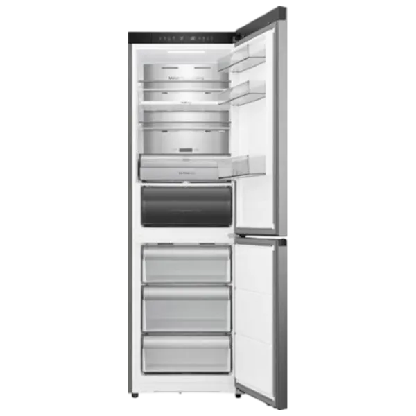 Frigider Hisense RB3K330SAIC cu congelator jos 330 l / 185.6 cm / Inox photo 5