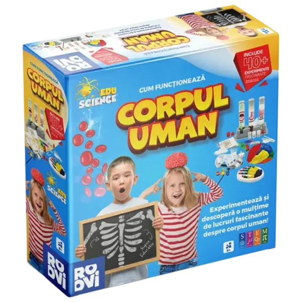 Joc educativ D-TOYS Human body 8+/ Dezvoltare photo 1