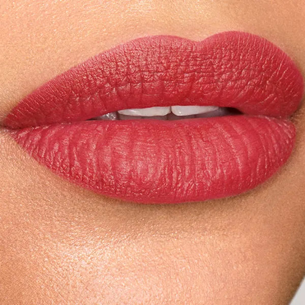 Ruj de buze Estee Lauder PURE COLOR SLICK EXPLICIT MATTE  Stick / Blush Red photo 3