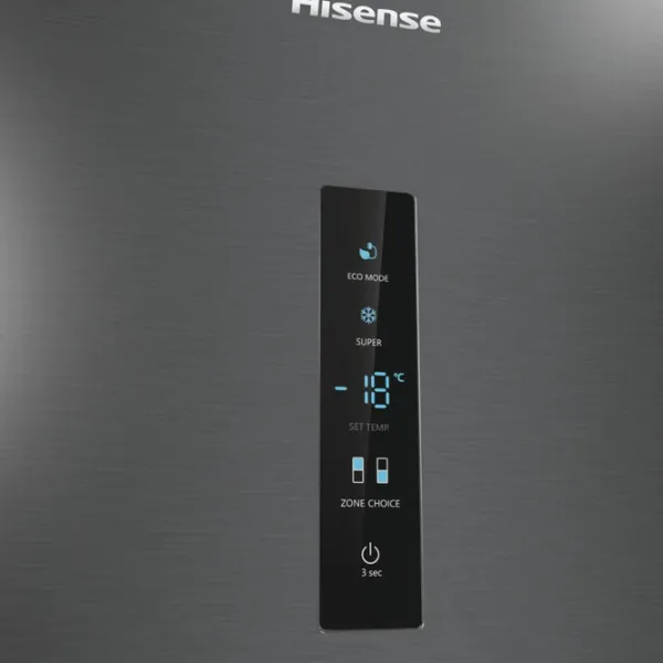 Холодильник Hisense RB470N4EFC1 с нижней морозильной камерой 361 л / 200 cm / Черный photo 7