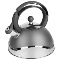 Чайник Tadar Elia 3л Нержавеющая сталь / Пластик / Серый