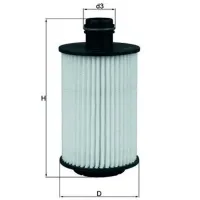 Масляный фильтр Mahle OX 1012D MHL-OX 1012D photo 2