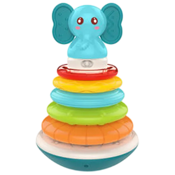 Joc educativ Huanger Musical Stacking Rings 1+/ Joc de logică photo 1