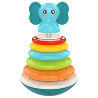 Развивающий набор Huanger Musical Stacking Rings 1+/ Логическая игра