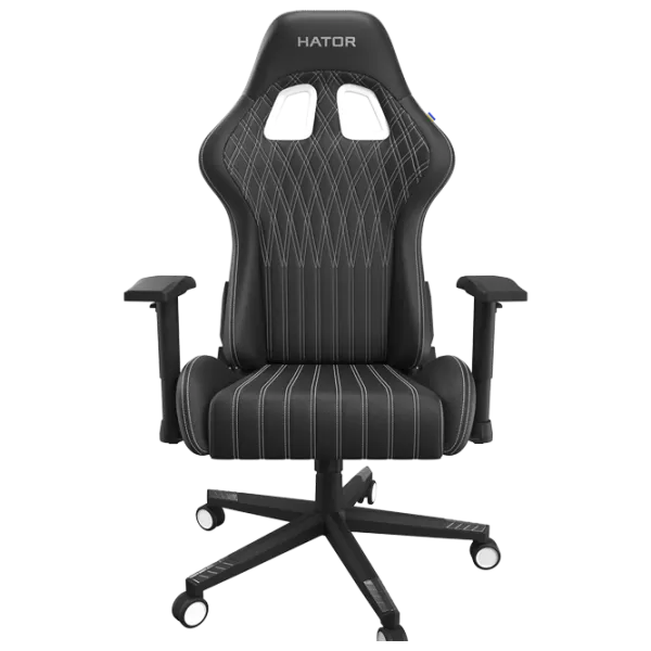 Scaun Gaming Hator Sport Light 2 White Black photo 1 Scaun Gaming Hator Sport Light 2 White Black photo 1