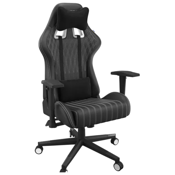 Scaun Gaming Hator Sport Light 2 White Black photo 2 Scaun Gaming Hator Sport Light 2 White Black photo 2