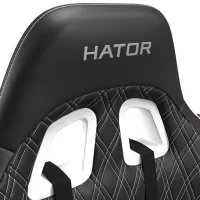 Scaun Gaming Hator Sport Light 2​ White Black photo 5