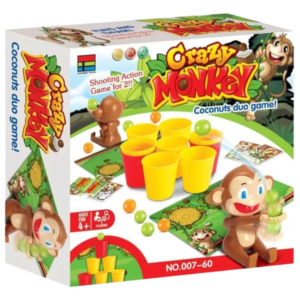 Joc de masă New World Crazy Monkey 4+/ Pentru petreceri photo 1