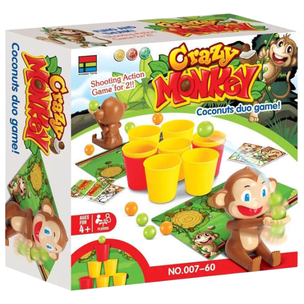 Joc de masă New World Crazy Monkey 4+/ Pentru petreceri photo 1