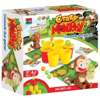 Joc de masă New World Crazy Monkey 4+/ Pentru petreceri