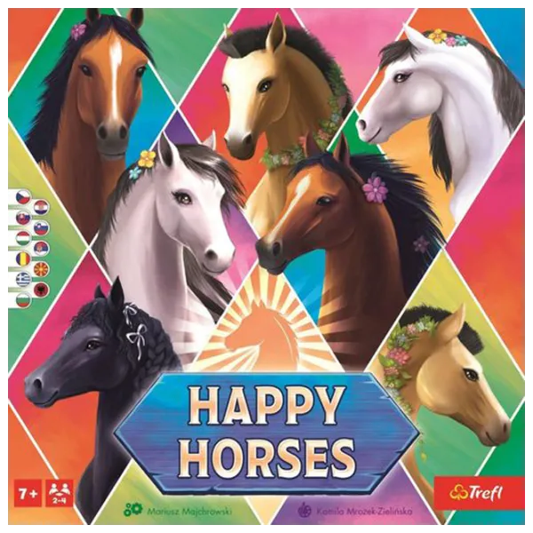 Настольная игра Trefl Happy Horses 7+/ Стратегия photo 1 Настольная игра Trefl Happy Horses 7+/ Стратегия photo 1