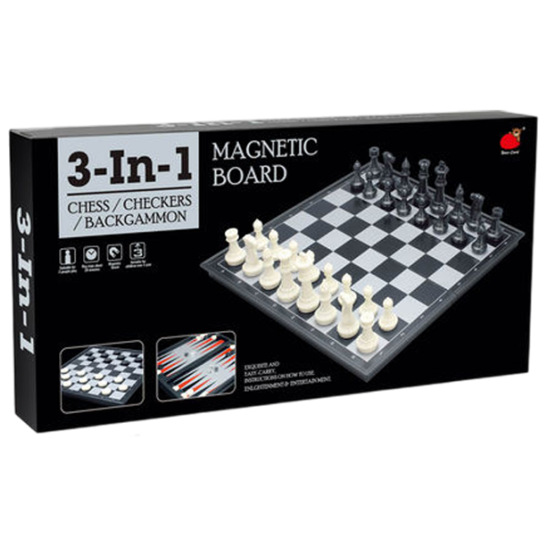 Настольная игра New World Magnetic chess 6+/ Нарде photo 1