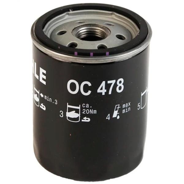 Масляный фильтр Mahle OC 478 MHL-OC 478 photo 1 Масляный фильтр Mahle OC 478 MHL-OC 478 photo 1