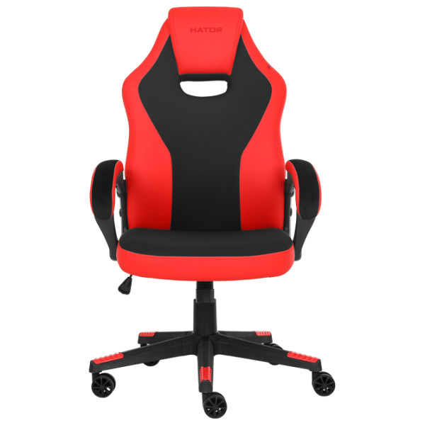 Scaun Gaming Hator Flash Red Black photo 1 Scaun Gaming Hator Flash Red Black photo 1