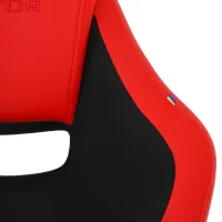 Scaun Gaming Hator Flash Red Black photo 5