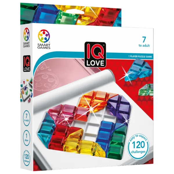 Joc de masă Smart Games IQ Love 7+/ Joc de logică photo 1 Joc de masă Smart Games IQ Love 7+/ Joc de logică photo 1