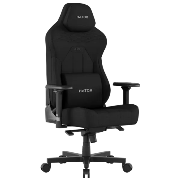 Scaun Gaming Hator Arc 2 XL Fabric  Black photo 2