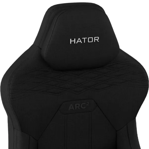 Scaun Gaming Hator Arc 2 XL Fabric  Black photo 6
