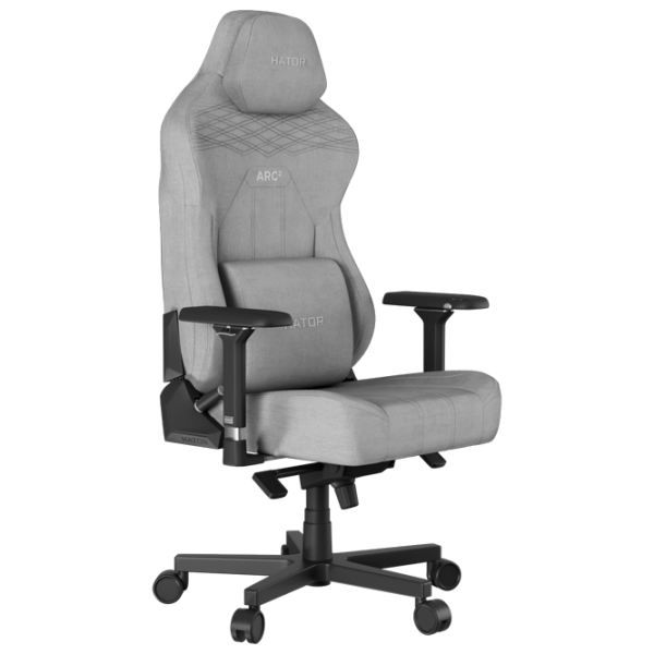 Scaun Gaming Hator Arc 2 XL Fabric  Grey photo 2