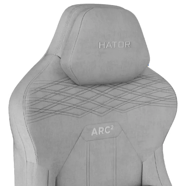 Scaun Gaming Hator Arc 2 XL Fabric  Grey photo 6