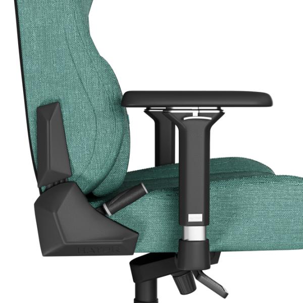 Scaun Gaming Hator Arc 2 XL Fabric Emerald Blue photo 7