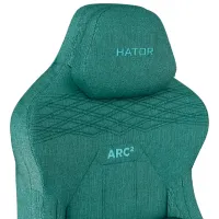 Scaun Gaming Hator Arc 2 XL Fabric Emerald Blue photo 8