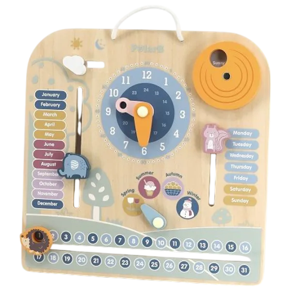 Развивающий набор PolarB Calendar & Clocks 1+/ Логическая игра photo 2 Развивающий набор PolarB Calendar & Clocks 1+/ Логическая игра photo 2