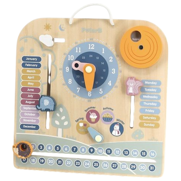 Развивающий набор PolarB Calendar & Clocks 1+/ Логическая игра photo 2 Развивающий набор PolarB Calendar & Clocks 1+/ Логическая игра photo 2