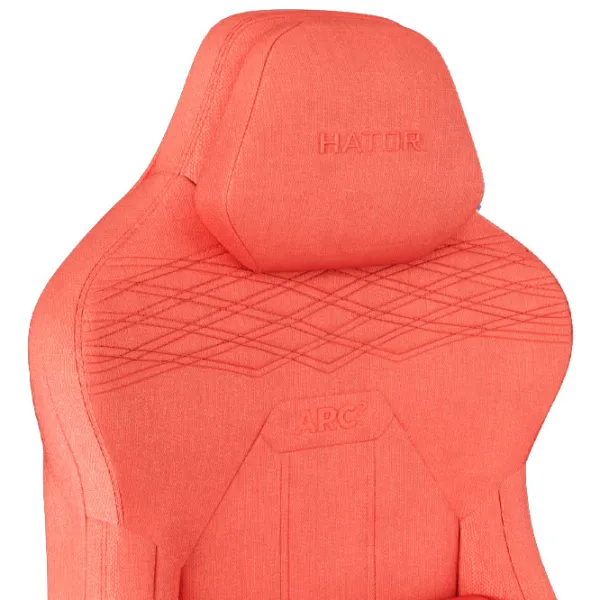 Scaun Gaming Hator Arc 2 XL Fabric  Orange photo 6