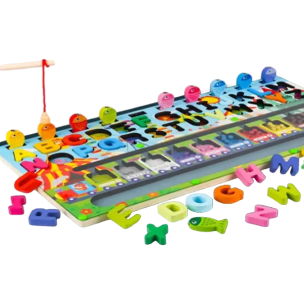 Joc de masă Insportline Letter fishing 3+/ Joc de logică photo 1