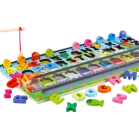 Joc de masă Insportline Letter fishing 3+/ Joc de logică