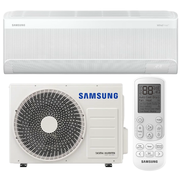 Кондиционер Samsung AR60F09C1BWNUA 9000 БТЕ / 25 м2 / Белый photo 8