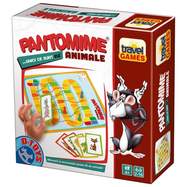 Настольная игра D-TOYS Animal Pantomimes 4+/ Развлекательная  photo 1
