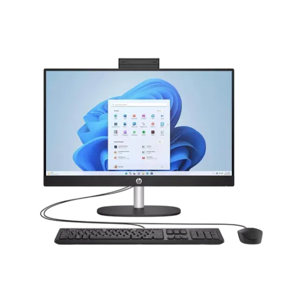 All-in-One PC HP AIO 24" Full HD Ryzen 3/ 24-cr0023ci/ 8 GB/ 512 GB/ Black photo 1